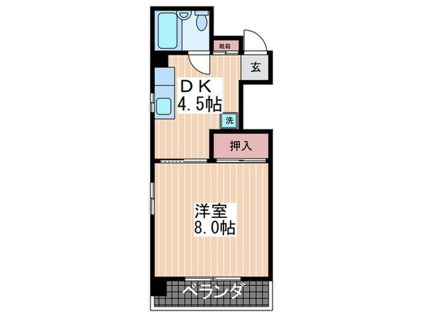 TNEﾋﾞﾙの物件間取画像